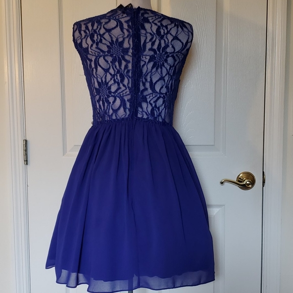 Royal Blue Party Dress by Deb - Size 5 - Picture 9 of 15